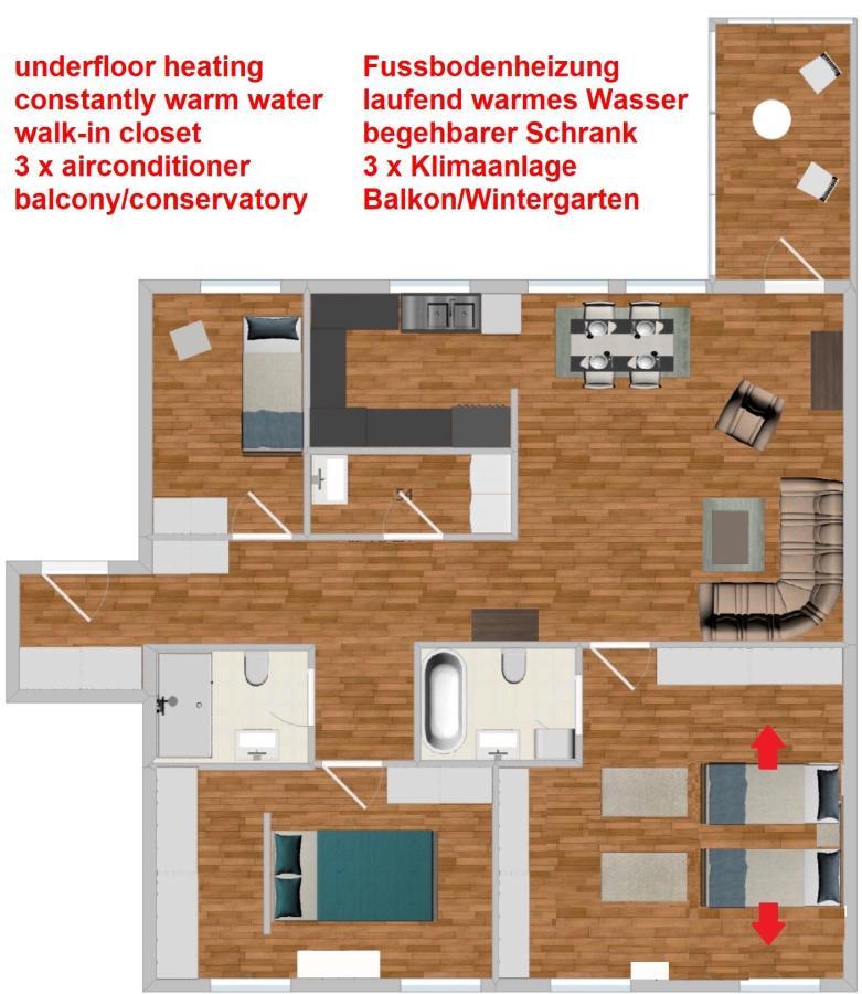 Swiss Central Luxury Apartment 132M2 ซาราเยโว ภายนอก รูปภาพ